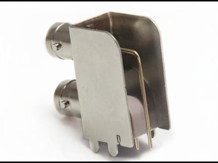 BNC female right-angle connector