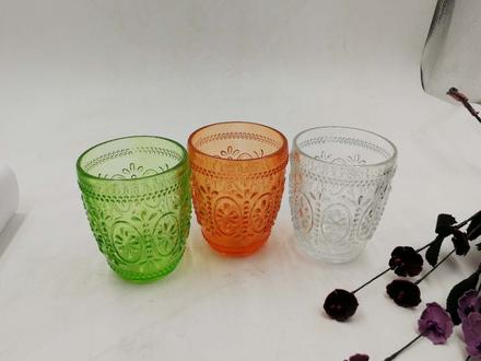 embossed glass