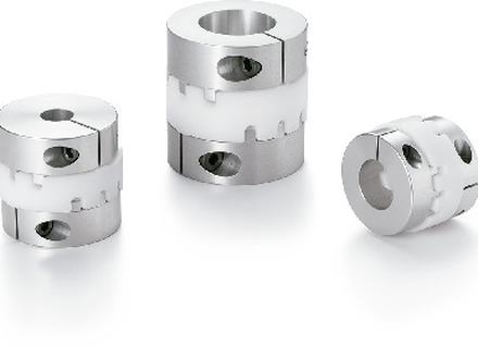 Flexible coupling - oldham type - clamping type