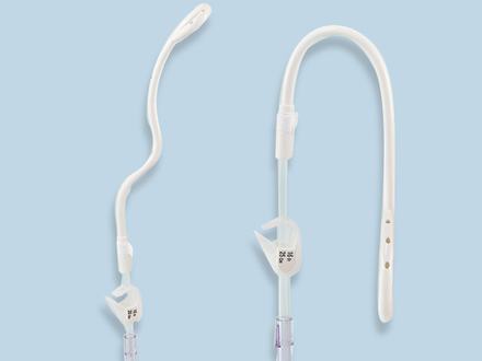 Drainage catheter (curved)